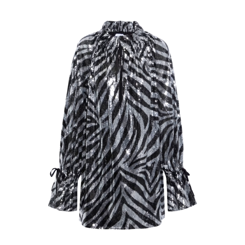 Redemption zebra mini sequence dress